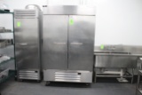 Beverage Air Two Door Stainless Refrigerator