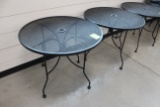 3’ Metal Patio Tables