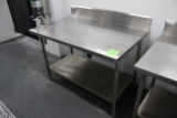 4' Stainless Table W/ Edlund Can Opener