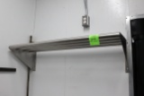 4' Stainless Wall Shelf