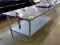 stainless table w/ undershelf & can opener
