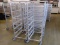 aluminum tub racks, on casters