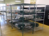 wire shelving units, approx 15 qty