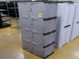 plastic supply cabinet
