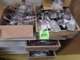 4) boxes of bulk utensils: scoops, scoop holders, etc