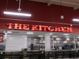 THE KITCHEN sign