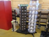 assorted spinner racks
