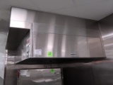 CaptiveAire exhaust hood w/makeup air & fire supression