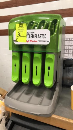 PlasticWare Dispenser W/ Recycled PlasticWare