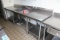 Stainless Steel Two Compartment Sink Table