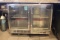 Silver King Two Glass Door Bar Back Cooler