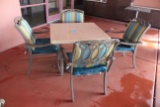 Café Table W/ (4) Telescope Casual Chairs