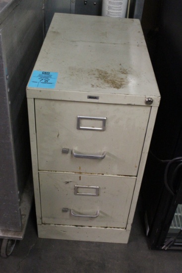 Hirsh Two Drawer File Cabinet