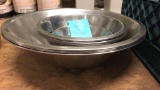 Assorted Sized Stainless Mixing Bowls