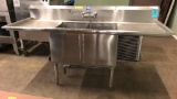 Stainless Steel Two Compartment Sink