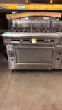 US Range Gas Oven W/ 6 Burner