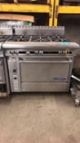 US Range Gas Oven W/ 6 Burner