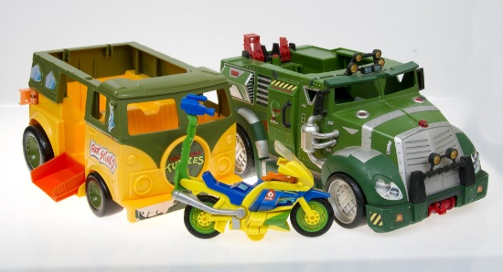 Vintage Teenage Mutant Ninja Turtles Vehicles