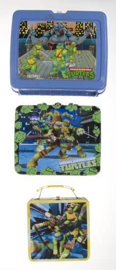 Vintage Teenage Mutant Ninja Turtles Lunch Boxes