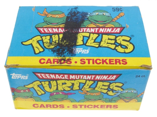 1989 Topps Teenage Mutant Ninja Turtles Trading Cards Wax Box - 24 Pack