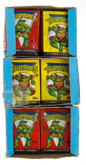 Huge lot of 1989 Topps Teenage Mutant Ninja Turtles Trading Cards