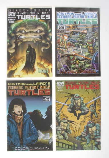Lot of 4 Teenage Mutant Ninja Turtles Comic Books