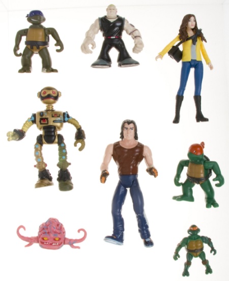 Lot of Vintage Teenage Mutant Ninja Turtles Figures