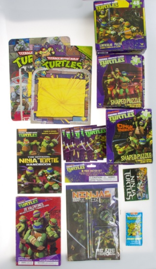 Random Lot of Teenage Mutant Ninja Turtles Items
