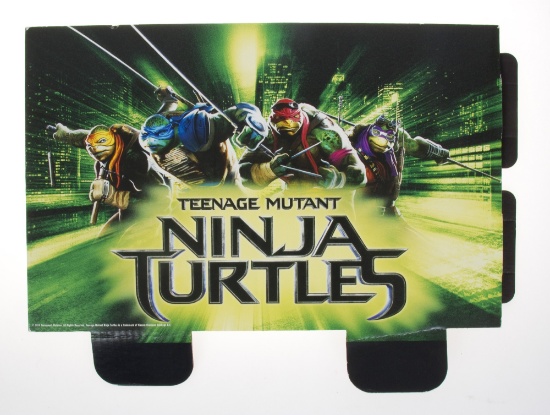 18" x 12" Teenage Mutant Ninja Turtles Cardboard 2014 Movie Display Header