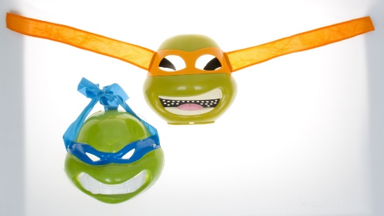 Pair of Teenage Mutant Ninja Turtles Masks