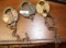 3 ANTIQUE RAILROAD PADLOCKS, B&O, & FEC