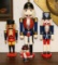 4 NUTCRACKERS INC. 2 BLUE KURT S. ADLER, ANTIQUE