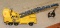 VTG NYLINT 2200 STEEL CRANE TOY TRUCK, MICHIGAN,