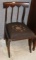 4 VICTORIAN MAHOGANY DINING  CHAIRS WITH