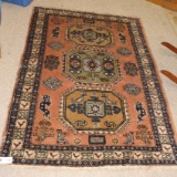 IRANIAN ORIENTAL WOVEN RUG W/