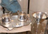 4 PCS STERLING SILVER HOLLWARE INC. KIRK & SONS