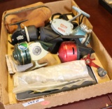 COLLECTION OF FISHING REELS INC. HEDDON 220-R,