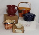 PARTRIOTIC LONGABERGER LOT W/ 2 AMERICAN