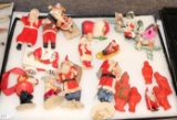 FABULOUS COLLECTION OF OLD SANTA & ELF