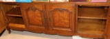 QUALITY HENREDON VTG SIDEBOARD W/ 3 SILVER-