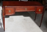 JOHN WIDDICOMB SHERATON MAHOGANY WRITING DESK