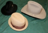 3 VTG HATS INC. BORSALINO IN BOX, BOYD COWBOY &