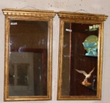 PAIR GOLD GILT PIER MIRRORS