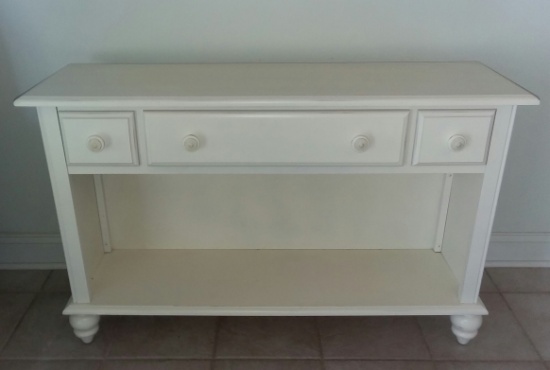 Three Drawer Cabinet/Wall Table