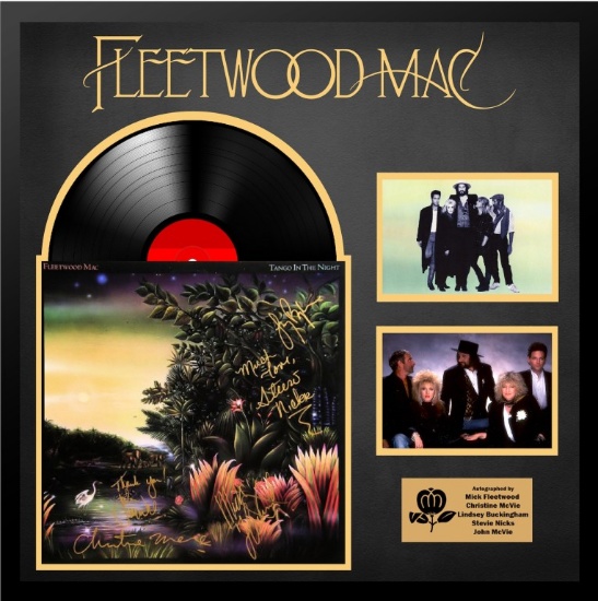Fleetwood Mac  "Tango in The Night" Framed Album