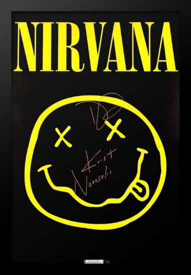 Nirvana Signed Poster