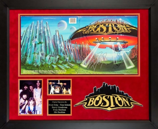Boston "Boston" Signed Album
