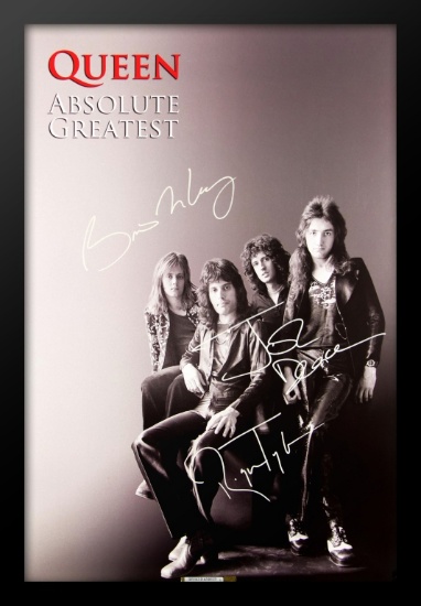 Queen Signed Poster