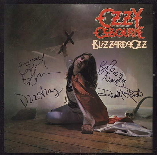 Ozzy Osbourne "Blizzard of Ozz" Album