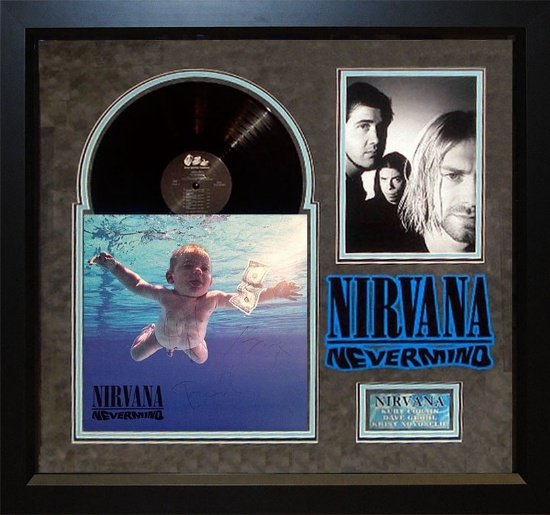 Nirvana Signed Nevermind Album
